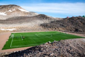 Football Field - Ittoqqortoormiit, East Greenland