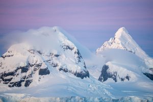 The Pink Mountain - Antarctica Peninsula